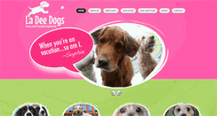 Desktop Screenshot of ladeedogs.com