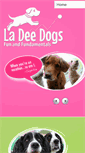 Mobile Screenshot of ladeedogs.com